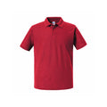 Rot - Front - Russell - "Authentic" Poloshirt für Herren