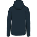 Marineblau - Back - Kariban - Sweatshirt mit Kapuze für Herren