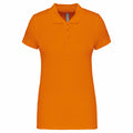 Orange - Front - Kariban - Poloshirt für Damen