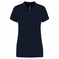 Marineblau - Front - Kariban - Poloshirt für Damen