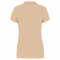 Sandfarben - Back - Kariban - Poloshirt für Damen