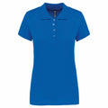 Helles Königsblau - Front - Kariban - Poloshirt für Damen