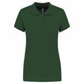 Tannengrün - Front - Kariban - Poloshirt für Damen