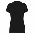 Schwarz - Back - Kariban - Poloshirt für Damen
