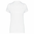 Weiß - Back - Kariban - Poloshirt für Damen