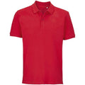 Leuchtend Rot - Front - SOLS - "Pegase" Poloshirt für Herren-Damen Unisex