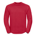 Rot - Front - Russell - Sweatshirt Schwer für Herren-Damen Unisex