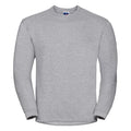 Helle Oxfordfarbe - Front - Russell - Sweatshirt Schwer für Herren-Damen Unisex