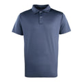 Marineblau - Front - Premier - "Coolchecker" Poloshirt für Herren-Damen Unisex
