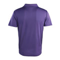 Violett - Back - Premier - "Coolchecker" Poloshirt für Herren-Damen Unisex