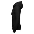 Schwarz - Side - Kariban - Hoodie mit durchgehendem Reißverschluss für Damen