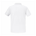 Weiß - Back - Russell - "Authentic Eco" Poloshirt für Herren