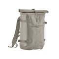 Steingrau - Front - Quadra - Rucksack "Tailored Luxe", Roll Top