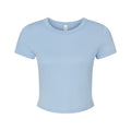 Solid Babyblau - Front - Bella + Canvas - kurzes T-Shirt für Damen