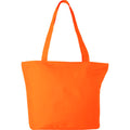Orange - Back - Bullet Panama Strandtasche