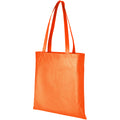 Orange - Front - Bullet Zeus Einkaufstasche, nicht gewebt