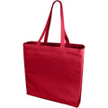Rot - Front - Bullet Odessa Einkaufstasche aus Baumwolle