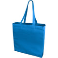 Enzianblau - Front - Bullet Odessa Einkaufstasche aus Baumwolle