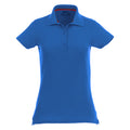 Klassik Royal Blau - Front - Slazenger Advantage Kurzarm Damen Polo