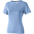 Hellblau - Front - Elevate Damen T-Shirt Nanaimo, kurzärmlig