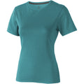 Wasserblau - Front - Elevate Damen T-Shirt Nanaimo, kurzärmlig