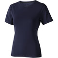Marineblau - Front - Elevate Damen T-Shirt Nanaimo, kurzärmlig