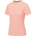 blasses Pink - Front - Elevate Damen T-Shirt Nanaimo, kurzärmlig