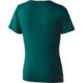 Tannengrün - Back - Elevate Damen T-Shirt Nanaimo, kurzärmlig