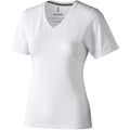 Weiß - Front - Elevate Damen T-Shirt Kawartha, mit V-Ausschnitt, kurzärmlig