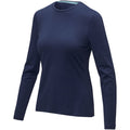 Marineblau - Back - Elevate Damen T-Shirt Ponoka, langärmlig