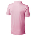 Helles Pink - Back - Elevate Herren Poloshirt Calgary, kurzärmlig