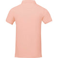 blasses Pink - Back - Elevate Herren Poloshirt Calgary, kurzärmlig