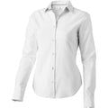 Weiß - Front - Elevate Damen Hemd Vaillant, langärmlig
