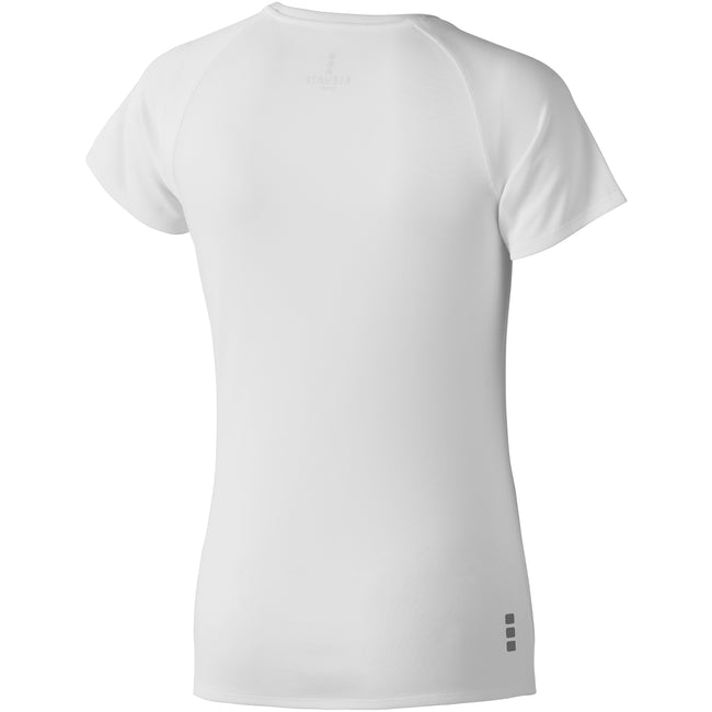 Weiß - Back - Elevate Damen Niagara Kurzarm T-Shirt