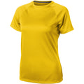 Gelb - Front - Elevate Damen Niagara Kurzarm T-Shirt