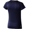 Marineblau - Back - Elevate Damen Niagara Kurzarm T-Shirt