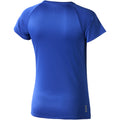 Blau - Back - Elevate Damen Niagara Kurzarm T-Shirt