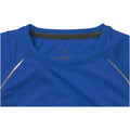 Blau-Anthrazit - Side - Elevate Damen T-Shirt Quebec, kurzärmlig