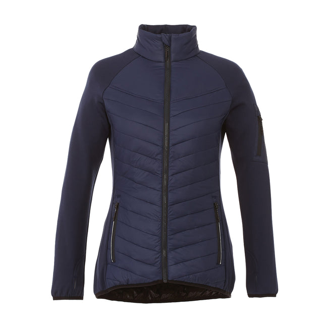 Marineblau - Front - Elevate Damen Banff Hybrid Jacke