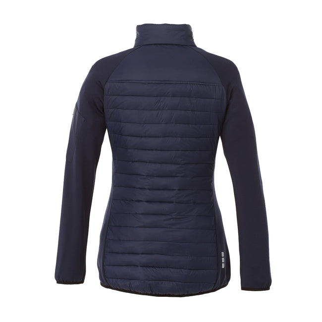 Marineblau - Back - Elevate Damen Banff Hybrid Jacke