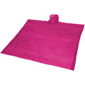 Pink - Front - Bullet Unisex Regen-Poncho Ziva, wegwerfbar, mit Beutel