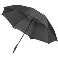 Schwarz - Front - Luxe Auto-Öffnen Regenschirm