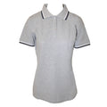 Grau meliert-Marineblau-Weiß - Back - Elevate - "Fairfield" Poloshirt für Damen