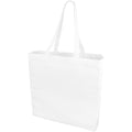 Weiß - Front - Bullet Odessa Einkaufstasche aus Baumwolle (2 Stück-Packung)