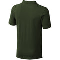 Militärgrün - Back - Elevate Herren Poloshirt Calgary, kurzärmlig (2 Stück-Packung)