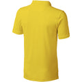 Gelb - Back - Elevate Herren Poloshirt Calgary, kurzärmlig (2 Stück-Packung)
