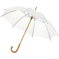 Weiß - Front - Bullet Regenschirm Jova, 58 cm (2 Stück-Packung)