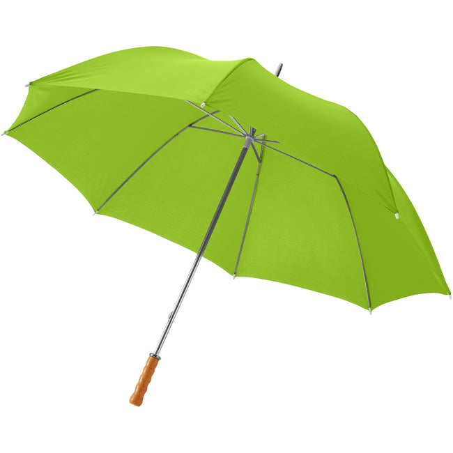 Limette - Front - Bullet Golf-Regenschirm, 76 cm (2 Stück-Packung)