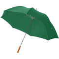 Grün - Front - Bullet Golf-Regenschirm, 76 cm (2 Stück-Packung)