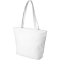 Weiß - Front - Bullet Panama Strandtasche (2 Stück-Packung)
